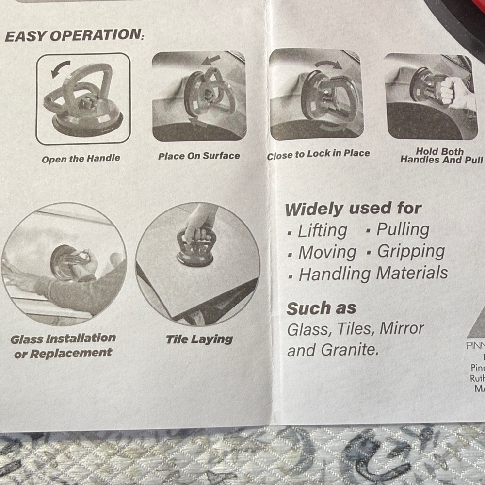 Strong Repair Suction Cup to remove dents - Red in color and new in box - Picture 7 of 7